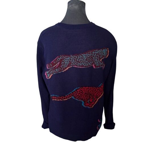 Paul Smith Cheetah Crewneck Sweater Womens - Picture 5 of 8